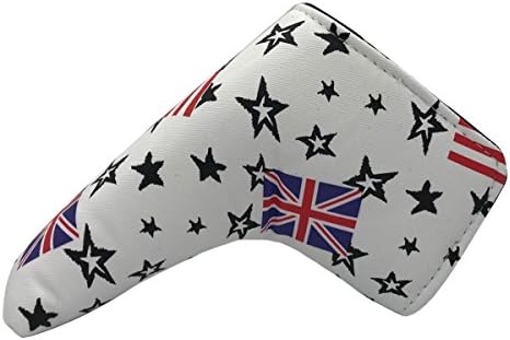 Star-Flag Embroidery Style PU Golf Blade Putter Headcover Covers for Scotty Cameron Ping Odyssey