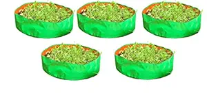 YUVAGREEN Terrace Gardening Leafy Vegetable Green Grow Bag (18