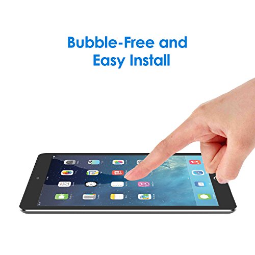 JETech iPad Air 1/2, iPad Pro 9.7, Das neue iPad 9.7 (2017) Gehärtetem Glas Panzersglas Premium Folien Schutzfolie Displayschutz Screen Protector - 4