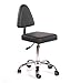 Urbanity Milan Hairdressing Beauty Nail Technician Salon Chair Stool Black