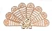 Produktbild Dollhouse Miniature Brass Fireplace Peacock Fan