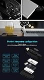 Intelligentes Armband Gesundheits- Und Fitnesserkennung Bluetooth 4.0 Eingebaute 32-GB-Festplatte 90-mAh-Batterie IP67-wasserdicht 0 96-Zoll-Farbdisplay, Blue