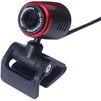 ASASOUYV HD Webcam Camera Computer Camera 2.0 USB HD Webcam Camera Web Cam with Mic for Computer PC Laptop Desktop Business (Black)