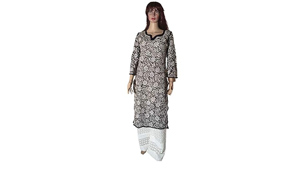 chikankari kurta amazon