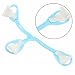 Kungfu Mall 3 Pcs Baby Care Mixing Colors Soft Clothes Diaper Fasteners Clip Holder Fixed Infant Nappy Belt Buckles
