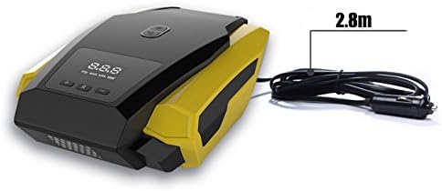 ANFAY Tyre Inflator Air Compressor Car Tyre Pump Portable Electric With Digital LCD LED Light 12V DC 150 PSI For Bicycle Tires Balls Swim Rings Toys