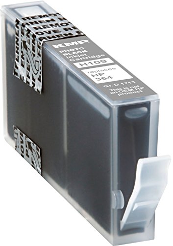 KMP Tintenkartusche für HP Photosmart C5380/C6380, H109, photo black - 2