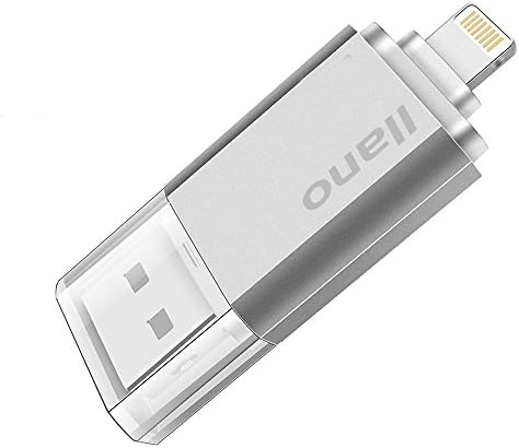 Metal MFI iOS Flash Drive for iPhone,iPad and more PC, 64GB Pen Drive Memory Storage, Thumb Drive, USB 3.0 Connector,Fingerprint Encryption for Privacy Protection