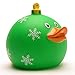 Produktbild Duckshop I Badeente I Quietscheente I Christbaumkugel grün