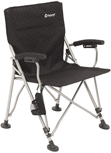 Outwell Campo Silla de Camping, Black, 61 x 61 x 89 cm
