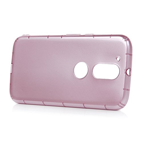 Lenovo Moto G4 /G4 Plus Silikon Case Lenovo Moto G4 Plus Handyhülle YOKIRIN Premium Relief Flexible TPU Silikon Case Schutzhülle Weich Cover Handytasche Etui Handycase Slim Fit Rutschfest Kratzfest Silikonhülle Rose Gold - 7