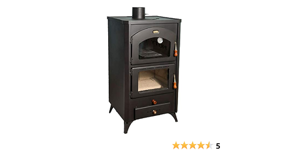 Padella per legno Prity 14 Kw con forno e piedi bruciatori : Amazon.it: Fai  da te