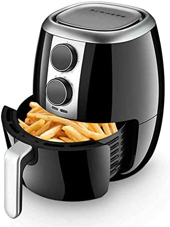 YXLAB -Chip Fryer Air Fryer, Healthy Digital Hot Air Fryer，Large Capacity Fumeless Fries Electromechanical Fryer Fries Smart Black