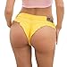 Produktbild Frauen Jeans Low Waist Loch Shorts Baumwolle Hot Pants Solid Color,Yellow,S