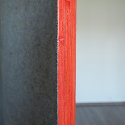 alvian-comfort Paravent Room Divider Privacy Screen Spanish Wall Bamboo Red