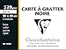 Produktbild Clairefontaine 96800C Mappe Schabekarton (520 g, 24 x 32 cm, 2 Bogen) schwarz