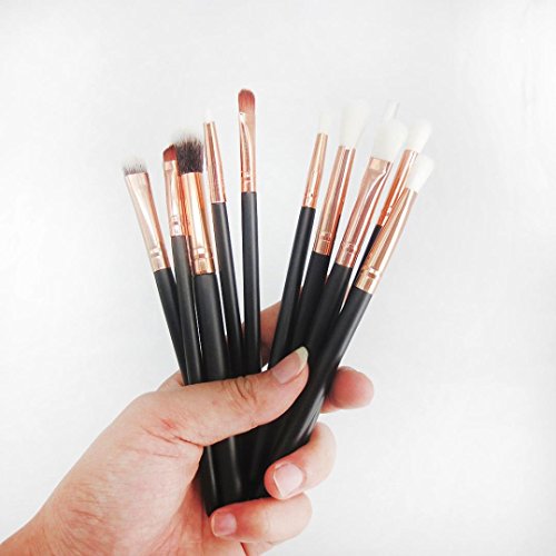 Schmink Pinsel,Amlaiworld 12Pcs setzt Kosmetik Pinsel Make-up Pinsel Kits Tools - 3