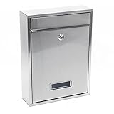 buzon de acero inoxidable monterrey Motage Material incluye Buzón de pared acero inoxidable Correo Postal Cartas decorativo V10