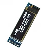 oled 32x128 Resolucion: 128 x 32 SODIAL 0,91 Pulgadas IIC I2C SPI 128x32 Modulo de Pantalla LCD OLED Blanco para Arduino PIC