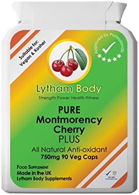 Pure Montmorency Cherry PLUS - 750mg per Vegetarian Capsule x 90