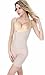 Bigood Women Shapewear Lace Brim Corset Body Shaper Apricot L Waist 56-66 cm