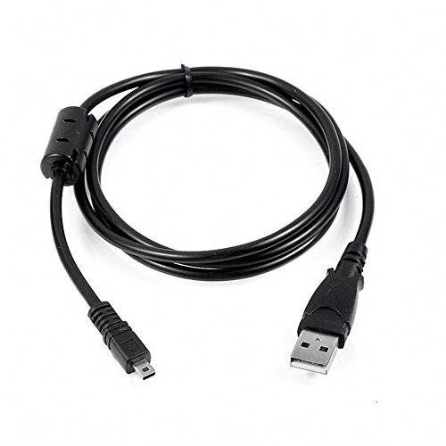 ULTRICS® 1.5M & 2M 8-PIN Nikon Coolpix USB UC-E6 Kabel Blei für Coolpix UC-E6 Panasonic DMC-FZ4, DMC-FZ5, DMC-FZ50, DMC-FZ7, DMC-FZ8 (1,5 Meter) - 5