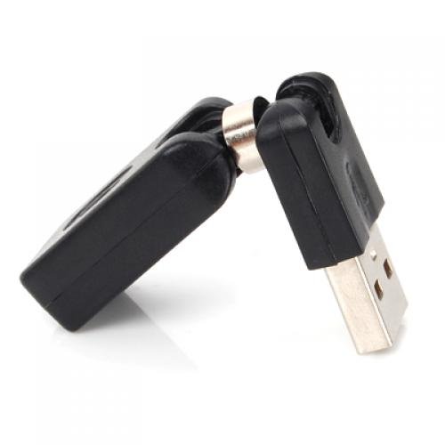 MagiDeal Swivel Twist Winkel USB 2.0 Stecker auf weibliche Kabelkonverter - 4