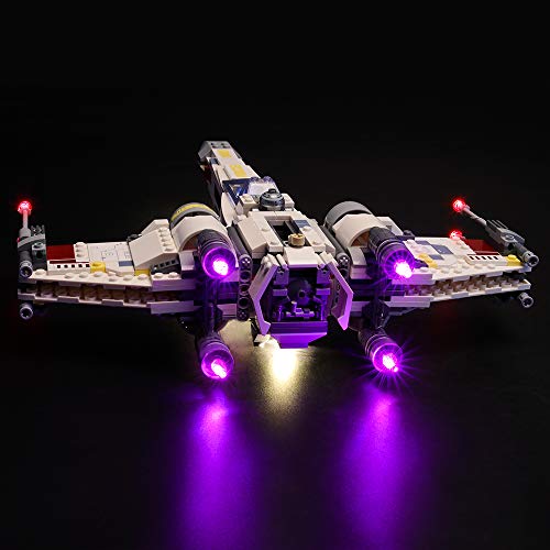 LIGHTAILING-Set-di-Luci-per-Star-Wars-X-Wing-Starfighter-Modello-da-Costruire-Kit-Luce-LED-Compatibile-con-Lego-75218-Non-Incluso-nel-Modello