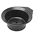Hairdressing Tool Hair Care DIY Tint Coloring Dye Bowl Black Plastic Salon Use