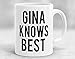 Produktbild Kaffeebecher 11oz Novelty Coffee Mugs Funny Sayings 11oz - Gina Knows Best Mug, Brooklyn Nine-Nine Mug