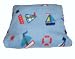POP-ON Sleeved Blanket to fit 1-3 years for Buggies, Pushchairs and Car Seats. YACHTS