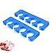 Welecom 1 Pair Soft Silicone Finger Toe Separator Manicure Pedicure Tool Nail Art Tool