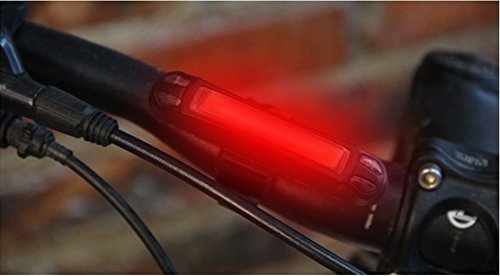Xcellent Global USB Aufladbares Fahrrad Rücklicht hinteres Rücklicht Helm LED Licht 100 Lumen LD100R - 7