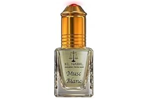 Blanc Musc El Nabil Perfume de 5 ml de aceite (oriental * árabe * oud*misk)