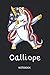 Produktbild Calliope - Notebook: Blank Lined Personalized & Customized Name Patriotic USA Flag Hair Dabbing Unicorn School Notebook / Journal for Girls & Women. ... of July, Birthday, Christmas & Name Day Gift.