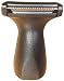 Nose and Ear Hair Trimmer with 2 Washable Attachments Stainless Steel Precise Cutting Hygienic