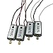 Produktbild Bescita Ursprüngliche Teile 4PCS Motor u. 4PCS Zahnrad für MJX X101 RC Quadcopter UFO Drohne