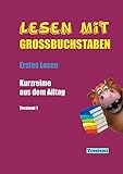 Lesen mit Großbuchstaben Tresiemi 1: Kurzreime aus dem Alltag - Erstes Lesen by