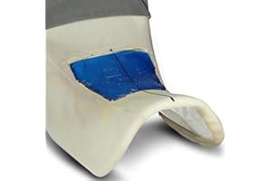 TOURTECS Plaque de Gel XL pour Selle de Moto 25x20x1,5 cm