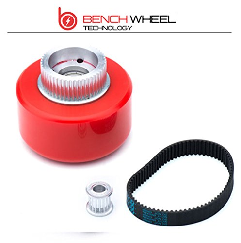 Set de rueda sincrónica de tres piezas para monopatín eléctrico, de Benchwheel