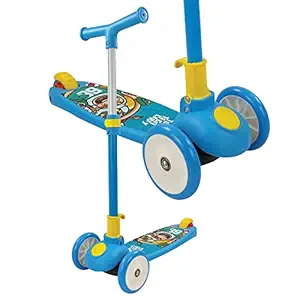 NHR Smart Kick Scooter , 3 Adjustable Height, Foldable,Front Wheel & PVC Wheels for Kids (3+ Years)