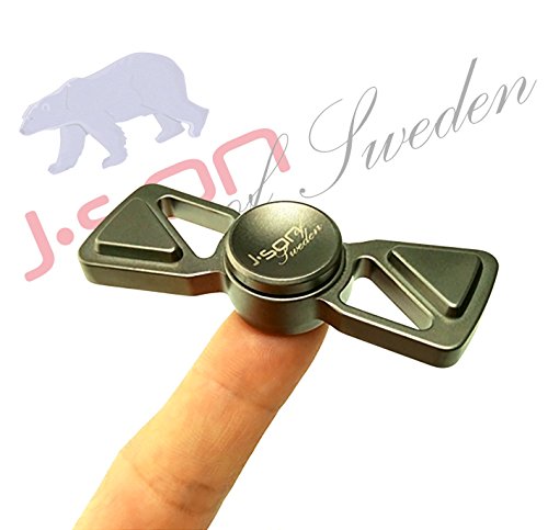The Ultimate Fidget Spinner, Can Spins For More Than 5 minutes, Stress and Anxiety Reducer, Perfect for ADD, ADHD, Autism (Gunmetal Grey) The Ultimate Fidget Spinner, Can Spins For More Than 5 minutes, Stress and Anxiety Reducer, Perfect for ADD, ADHD, Autism (Gunmetal Grey)
