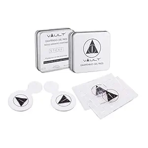 Vault Dampening Gel Pad (Drum Gels) for Drummers and Percussionists to Dampen/Control Overtones