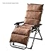 Produktbild lembrd Schaukelstuhl Kissen Gepolsterte Sitz Auflage Hochlehner Auflage Lange Sessel Kopfstütze Liegesessel Stuhl Garten Lounge Matte Matratze