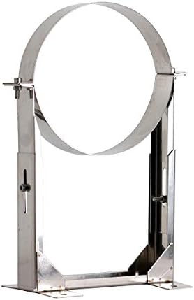 SHIELDMASTER 5" (125mm) 130-210mm Adjustable Wall Bracket Twin Wall Insulated.