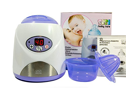 Sisi Baby SBC-002E Babykostwärmer Elektronisch mit LCD Display Fläschchenwärmer für Zuhause - 3