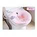 Produktbild TMY Bidet Tragbare 2.5L Bidet Sitz Badewanne Baby Newborn Nursing Basin Kit Postpartale Hämorrhoiden Waschbecken Sprayer auf Toilette (Color : Pink)