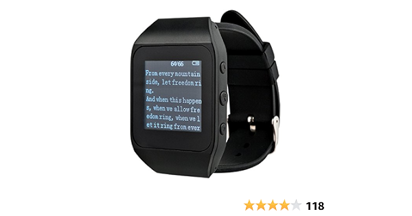 NUOVO OROLOGIO BIGLIETTINO SCUOLAZOO TOUCH SCREEN ORIGINALE per copiare a  scuola esami compiti classe - NERO : Amazon.it: Elettronica