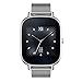 Produktbild Asus Zenwatch 2 WI502Q-1MSIL001 (3,7 cm (1,45 Zoll), Qualcomm Snapdragon, 320 x 320 pixels, Android, Amoled, 4GB, Metallarmband) milanaise/silber