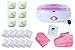 Kit: Paraffin Bath(Wax) XL, Hands, Feet, 6x ALOE-VERA / GREAN-TEA (6 X 500ml = 3000ml) + Heater XL-size, PREMIUM QUALITY, UK Plug Adapter